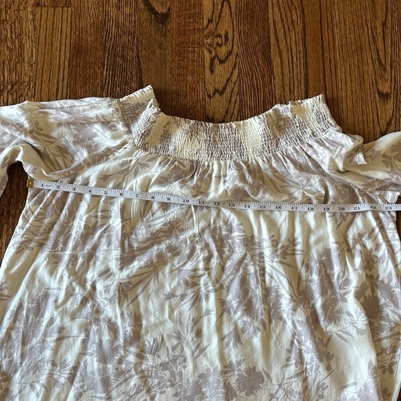 O’Neill’s Long Sleeve Off Shoulder Loose Fit‎ Top Scoop Neck Size XL - Picture 3 of 7